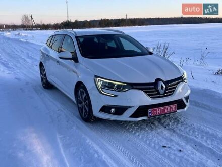Белый Рено Меган, объемом двигателя 1.5 л и пробегом 208 тыс. км за 13900 $, фото 1 на Automoto.ua