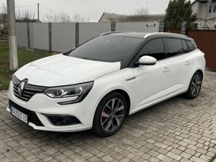 Белый Рено Меган, объемом двигателя 1.5 л и пробегом 200 тыс. км за 11500 $, фото 1 на Automoto.ua