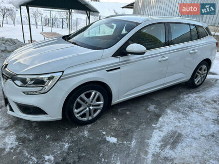 Белый Рено Меган, объемом двигателя 1.46 л и пробегом 192 тыс. км за 11500 $, фото 1 на Automoto.ua