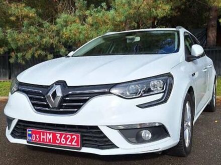 Белый Рено Меган, объемом двигателя 1.5 л и пробегом 150 тыс. км за 14290 $, фото 1 на Automoto.ua