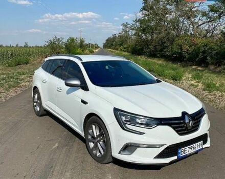 Белый Рено Меган, объемом двигателя 1.6 л и пробегом 238 тыс. км за 13700 $, фото 1 на Automoto.ua