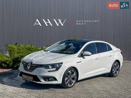 Рено Меган 2018 в Львове на Automoto.ua Белый Рено Меган, объемом двигателя 1.6 л и пробегом 174 тыс. км за 13990 $, фото 1 на Automoto.ua