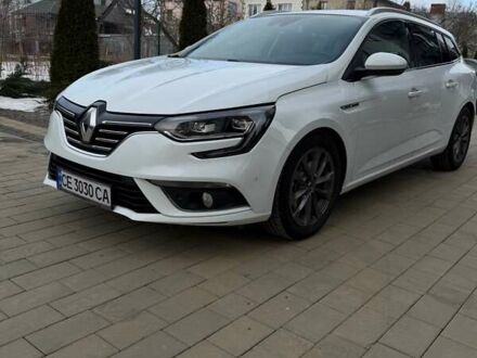 Белый Рено Меган, объемом двигателя 1.6 л и пробегом 218 тыс. км за 13800 $, фото 1 на Automoto.ua