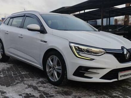 Белый Рено Меган, объемом двигателя 1.5 л и пробегом 167 тыс. км за 14200 $, фото 1 на Automoto.ua