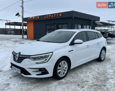 Белый Рено Меган, объемом двигателя 1.46 л и пробегом 202 тыс. км за 16232 $, фото 1 на Automoto.ua