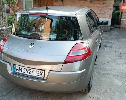 Рено Меган 2008 в Житомире на Automoto.ua Бежевый Рено Меган, объемом двигателя 1.6 л и пробегом 190 тыс. км за 4600 $, фото 5 на Automoto.ua