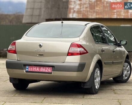 Бежевий Рено Меган, об'ємом двигуна 1.6 л та пробігом 190 тис. км за 5650 $, фото 11 на Automoto.ua