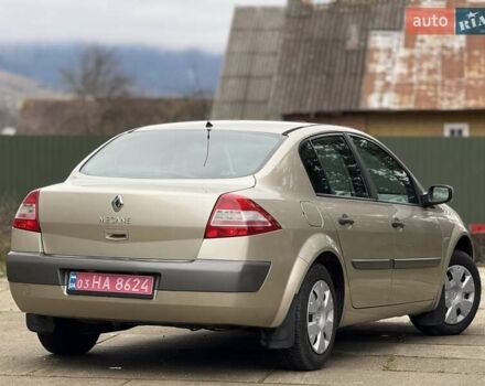 Бежевий Рено Меган, об'ємом двигуна 1.6 л та пробігом 190 тис. км за 5650 $, фото 16 на Automoto.ua