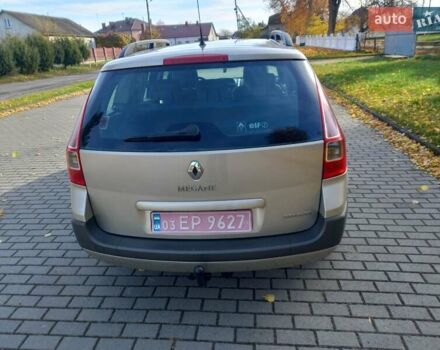 Бежевий Рено Меган, об'ємом двигуна 1.6 л та пробігом 190 тис. км за 5300 $, фото 7 на Automoto.ua