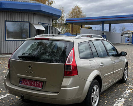 Рено Меган 2006 в Хороле на Automoto.ua Бежевый Рено Меган, объемом двигателя 1.6 л и пробегом 240 тыс. км за 5299 $, фото 4 на Automoto.ua