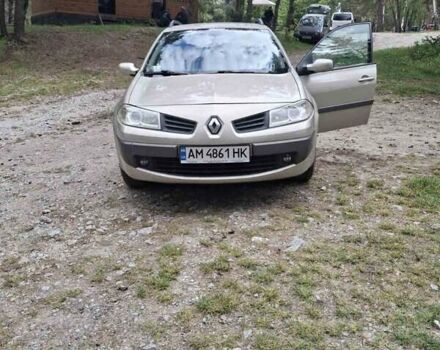 Бежевый Рено Меган, объемом двигателя 1.6 л и пробегом 141 тыс. км за 5750 $, фото 1 на Automoto.ua