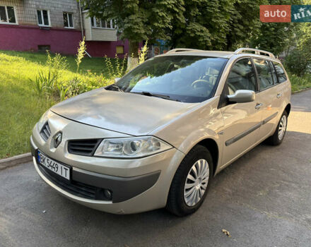 Бежевый Рено Меган, объемом двигателя 1.6 л и пробегом 205 тыс. км за 5699 $, фото 1 на Automoto.ua