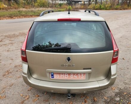 Бежевий Рено Меган, об'ємом двигуна 1.6 л та пробігом 220 тис. км за 5300 $, фото 5 на Automoto.ua