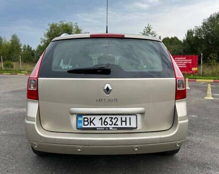 Бежевый Рено Меган, объемом двигателя 1.6 л и пробегом 274 тыс. км за 6200 $, фото 4 на Automoto.ua