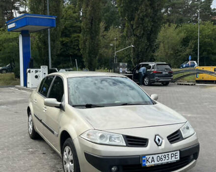 Бежевый Рено Меган, объемом двигателя 1.6 л и пробегом 248 тыс. км за 3800 $, фото 1 на Automoto.ua