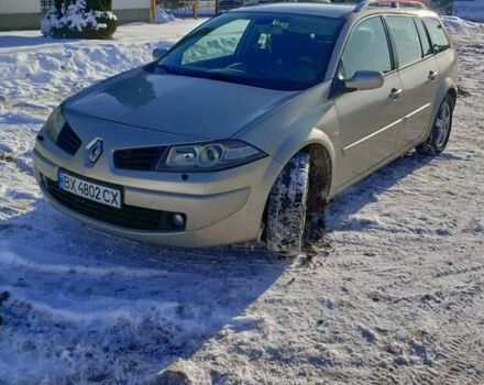 Бежевий Рено Меган, об'ємом двигуна 1.6 л та пробігом 213 тис. км за 5300 $, фото 1 на Automoto.ua