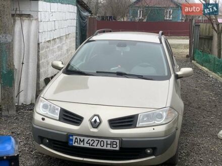 Рено Меган 2007 в Житомире на Automoto.ua Бежевый Рено Меган, объемом двигателя 1.9 л и пробегом 340 тыс. км за 4900 $, фото 1 на Automoto.ua