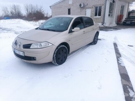 Бежевий Рено Меган, об'ємом двигуна 1.6 л та пробігом 430 тис. км за 3100 $, фото 1 на Automoto.ua