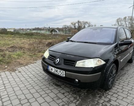 Черный Рено Меган, объемом двигателя 1.6 л и пробегом 234 тыс. км за 1400 $, фото 1 на Automoto.ua