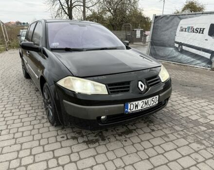 Черный Рено Меган, объемом двигателя 1.6 л и пробегом 234 тыс. км за 1400 $, фото 2 на Automoto.ua