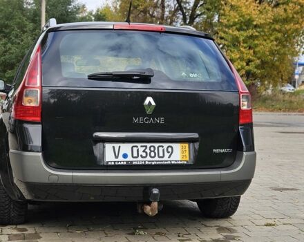 Черный Рено Меган, объемом двигателя 1.6 л и пробегом 198 тыс. км за 4750 $, фото 3 на Automoto.ua