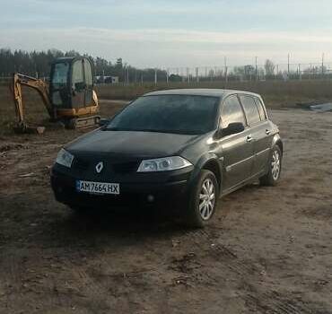 Черный Рено Меган, объемом двигателя 1.6 л и пробегом 229 тыс. км за 3300 $, фото 3 на Automoto.ua