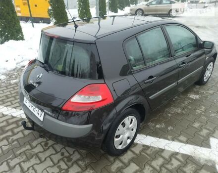 Черный Рено Меган, объемом двигателя 1.6 л и пробегом 218 тыс. км за 4490 $, фото 14 на Automoto.ua