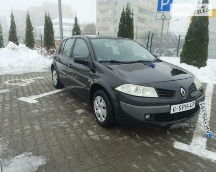 Черный Рено Меган, объемом двигателя 1.6 л и пробегом 218 тыс. км за 4490 $, фото 3 на Automoto.ua