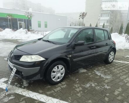 Черный Рено Меган, объемом двигателя 1.6 л и пробегом 218 тыс. км за 4490 $, фото 11 на Automoto.ua