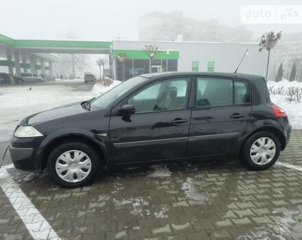 Черный Рено Меган, объемом двигателя 1.6 л и пробегом 218 тыс. км за 4490 $, фото 10 на Automoto.ua