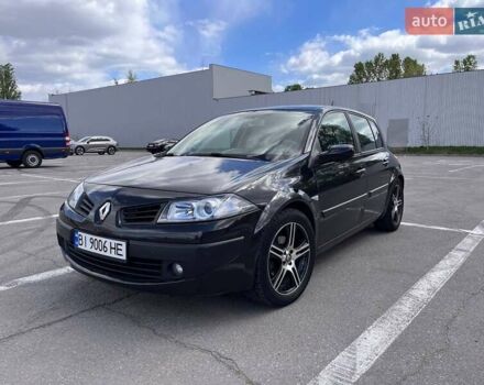 Черный Рено Меган, объемом двигателя 1.6 л и пробегом 191 тыс. км за 4700 $, фото 2 на Automoto.ua