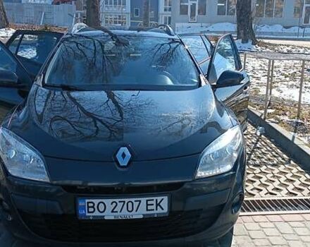 Черный Рено Меган, объемом двигателя 1.6 л и пробегом 270 тыс. км за 6500 $, фото 1 на Automoto.ua