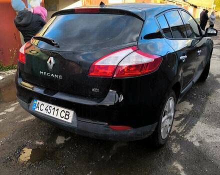 Рено Меган 2011 у Луцьку на Automoto.ua Чорний Рено Меган, об'ємом двигуна 1.46 л та пробігом 221 тис. км за 6900 $, фото 2 на Automoto.ua