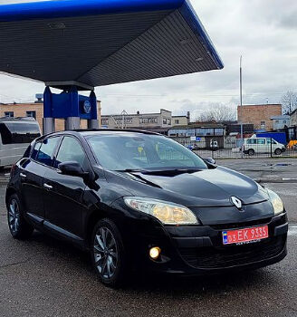 Черный Рено Меган, объемом двигателя 1.5 л и пробегом 196 тыс. км за 7250 $, фото 1 на Automoto.ua