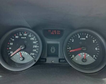 Черный Рено Меган, объемом двигателя 1.6 л и пробегом 77 тыс. км за 5300 $, фото 1 на Automoto.ua