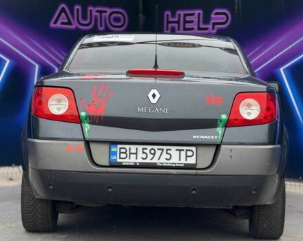 Черный Рено Меган, объемом двигателя 1.6 л и пробегом 170 тыс. км за 4799 $, фото 4 на Automoto.ua