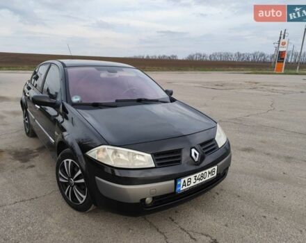 Черный Рено Меган, объемом двигателя 1.6 л и пробегом 467 тыс. км за 3500 $, фото 4 на Automoto.ua