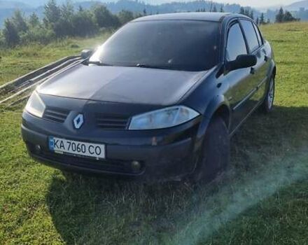Черный Рено Меган, объемом двигателя 1.4 л и пробегом 198 тыс. км за 4100 $, фото 7 на Automoto.ua