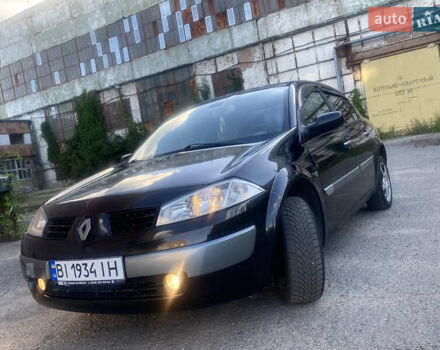 Черный Рено Меган, объемом двигателя 2 л и пробегом 326 тыс. км за 3200 $, фото 1 на Automoto.ua