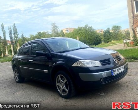 Рено Меган 2004 в Полтаве на Automoto.ua Черный Рено Меган, объемом двигателя 2 л и пробегом 321 тыс. км за 3750 $, фото 4 на Automoto.ua