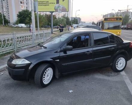 Черный Рено Меган, объемом двигателя 1.4 л и пробегом 198 тыс. км за 4100 $, фото 4 на Automoto.ua