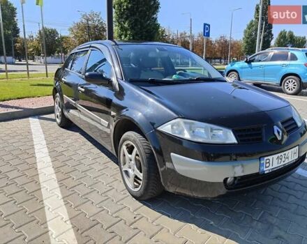 Чорний Рено Меган, об'ємом двигуна 2 л та пробігом 322 тис. км за 3500 $, фото 6 на Automoto.ua