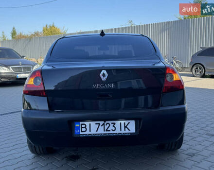 Черный Рено Меган, объемом двигателя 1.6 л и пробегом 297 тыс. км за 4699 $, фото 9 на Automoto.ua