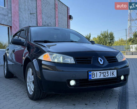 Черный Рено Меган, объемом двигателя 1.6 л и пробегом 297 тыс. км за 4699 $, фото 1 на Automoto.ua
