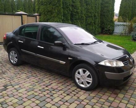 Черный Рено Меган, объемом двигателя 1.6 л и пробегом 246 тыс. км за 5000 $, фото 1 на Automoto.ua