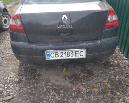 Рено Меган 2005 в Прилуках на Automoto.ua Черный Рено Меган, объемом двигателя 1.4 л и пробегом 210 тыс. км за 4150 $, фото 3 на Automoto.ua