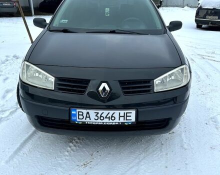 Черный Рено Меган, объемом двигателя 1.6 л и пробегом 195 тыс. км за 4250 $, фото 3 на Automoto.ua