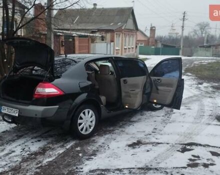 Черный Рено Меган, объемом двигателя 1.6 л и пробегом 211 тыс. км за 6000 $, фото 13 на Automoto.ua