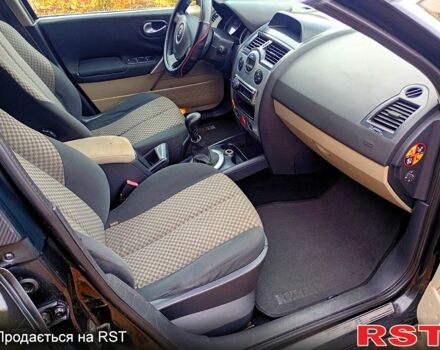 Черный Рено Меган, объемом двигателя 1.6 л и пробегом 285 тыс. км за 3999 $, фото 6 на Automoto.ua