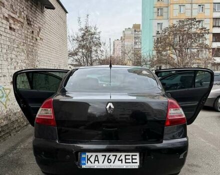 Черный Рено Меган, объемом двигателя 1.6 л и пробегом 241 тыс. км за 4300 $, фото 4 на Automoto.ua